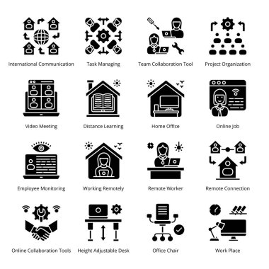 Ev Glifi Simgelerinden Çalışma - Katı, Vektörler