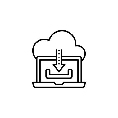 Vektör simgesi indiriliyor. Logotype