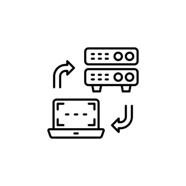 Vektör simgesi. Logotype