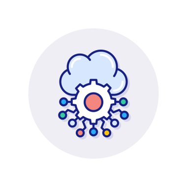 Vektör olarak PAAS simgesi. Logotype