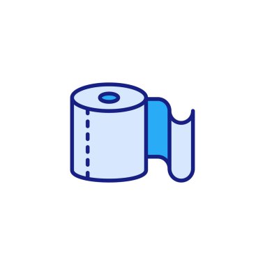 Vektör olarak doku kağıt simgesi. Logotype