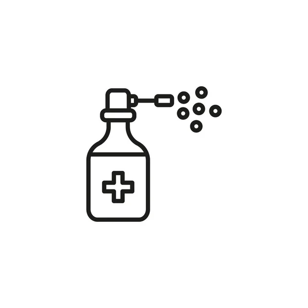 Spray Ikon Tisztítása Vektorban Logotípus — Stock Vector