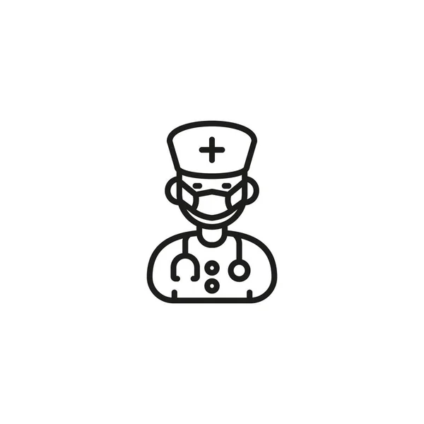 Піктограма Доктора Векторі Логотип — стоковий вектор