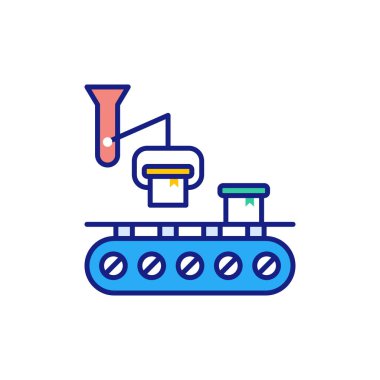 Vektör olarak taşıyıcı simgesi. Logotype