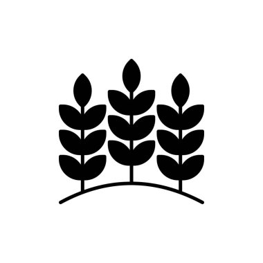 Tarım ikonu vektörde. Logotype