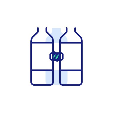 Vektör olarak sebze yağı simgesi. Logotype