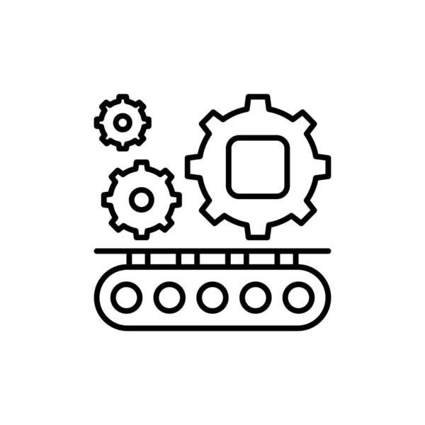Produktmanagement Symbol Vektor Logotyp — Stockvektor
