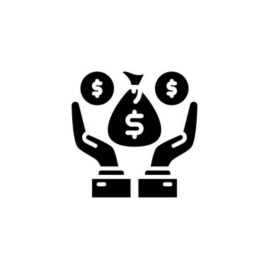 Vektör olarak zenginlik simgesi. Logotype