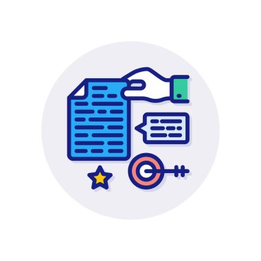 Vektör olarak Flayer simgesi. Logotype