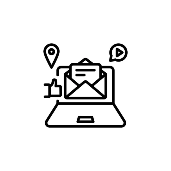 Icône Évaluation Client Dans Vecteur Logotype — Image vectorielle