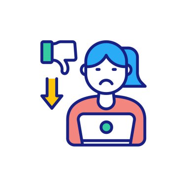 Vektör olarak görev ikonu. Logotype