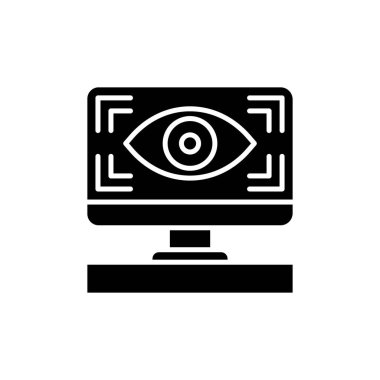Vektör içinde odaklanma simgesi. Logotype