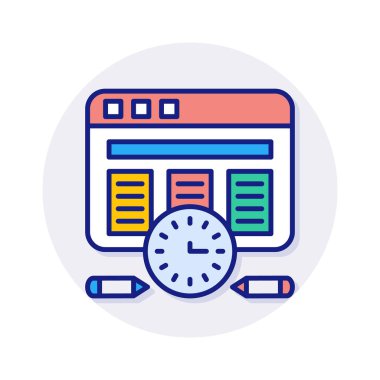 Uygulama simgesi vektör olarak alınıyor. Logotype