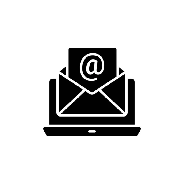 Email Icône Correspondance Dans Vecteur Logotype — Image vectorielle