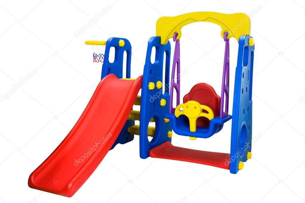 Swing and slider playground