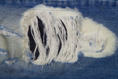 Güzel ayrıntılı mavi, koyu mavi ve siyah kot mu