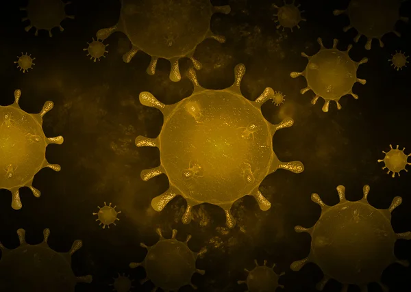 Close up Virus Abstract bacteria background — Stok fotoğraf