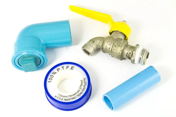 Equipamento para reparação de tubos de água isolados — Fotografia de Stock