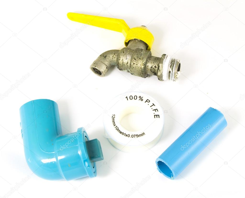 Equipment for repairing water pipes isolated