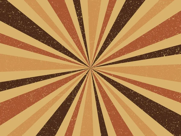 Grunge kahverengi retro patlama arkaplanı
