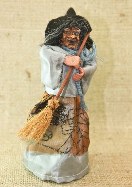 Mutlu Halloween korkunç çirkin cadı ile