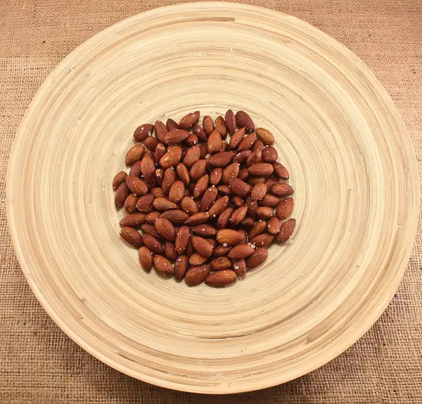 Kacang Almond Panggang Asin — Stok Foto