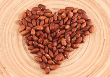 Kavrulmuş badem fındık tuzlu