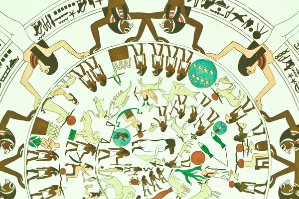 Древние фараоны-египтяне
