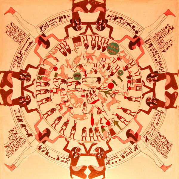 Древние фараоны-египтяне
