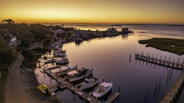 Southport Gündoğumu Kuzey Carolina