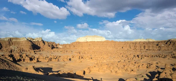 Out World Goblin Valley State Park Unique Mushroom Shaped Sandstone — Stock Photo, Image