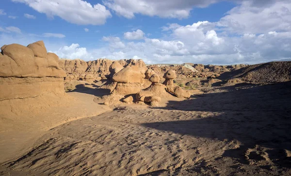 Fuera Este Mundo Goblin Valley State Park Único Hongos Forma —  Fotos de Stock