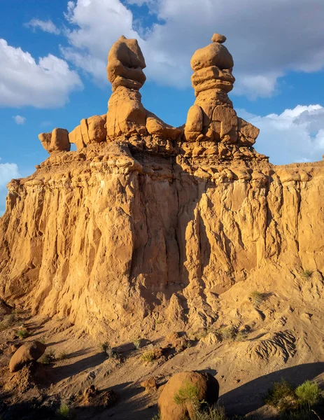 Fuera Este Mundo Goblin Valley State Park Único Hongos Forma —  Fotos de Stock