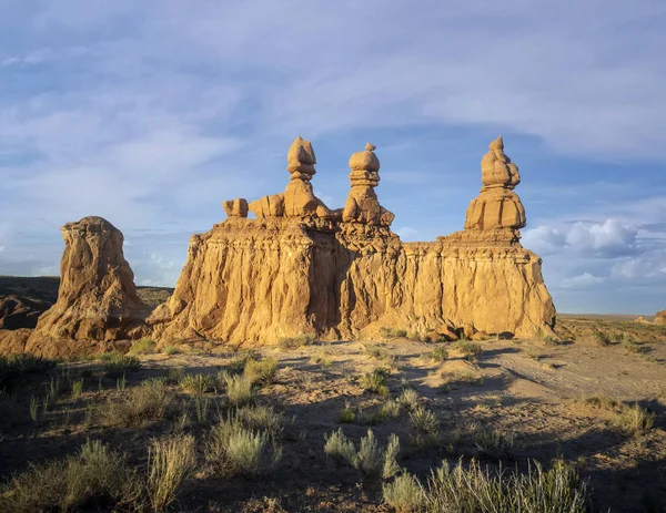 Fuori Questo Mondo Goblin Valley State Park Unico Fungo Forma — Foto Stock