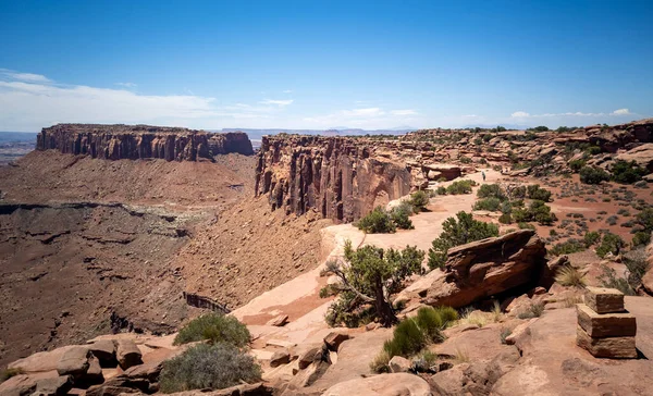 Vistas Estupendas Parque Nacional Canyonlands Dead Horse Point State Park Imagem De Stock