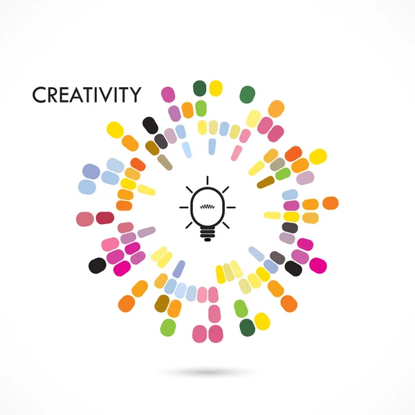 Creatieve circle abstract vector logo ontwerpsjabloon. Corporate — Stockvector