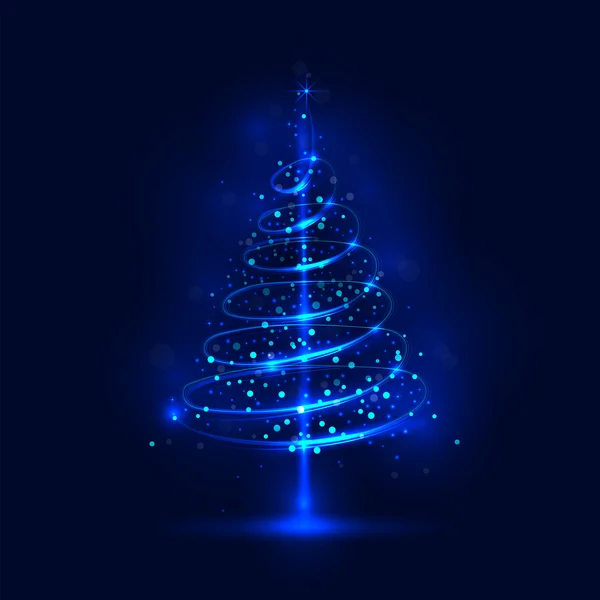 Parlayan Noel ağacı, sihirli Noel ağacı, parlak christm