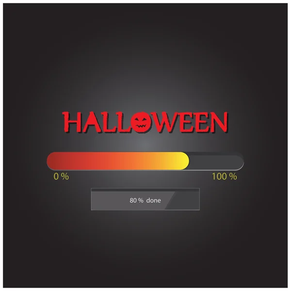 Hintergrund der Halloween-Beladung. — Stockvektor
