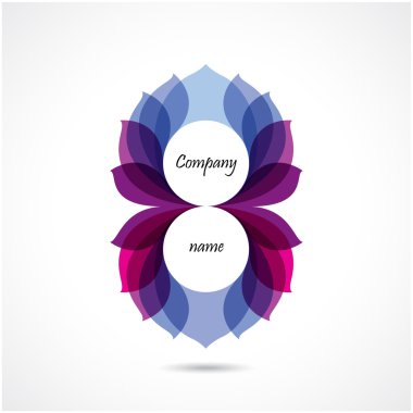 Yaratıcı soyut vektör logo tasarım şablonu