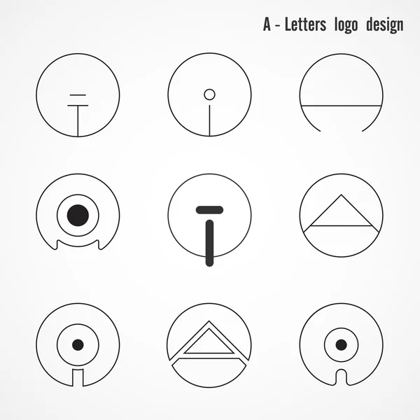 Kreativní dopisy ikonu abstraktní logo design vektor šablonu. Co — Stockový vektor