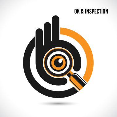 Yaratıcı el arama ve yetenek için arıyorum. El Ok symb