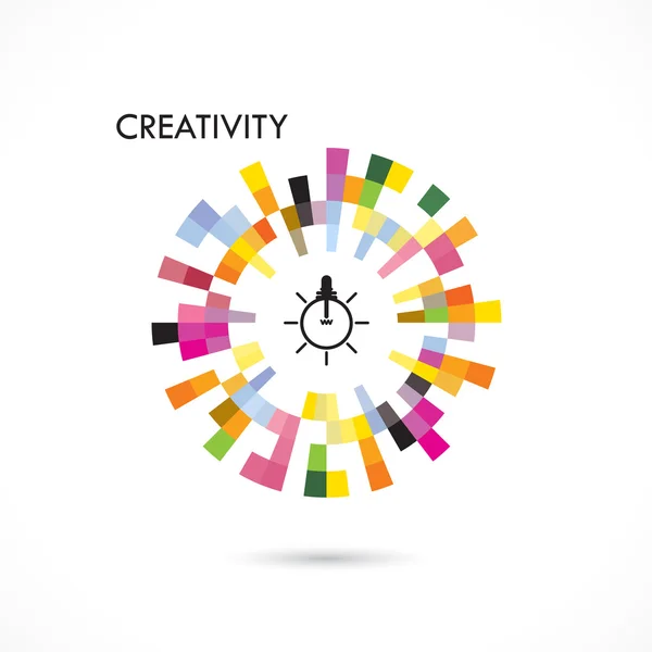 Creatieve circle abstract vector logo ontwerpsjabloon. Corporate — Stockvector