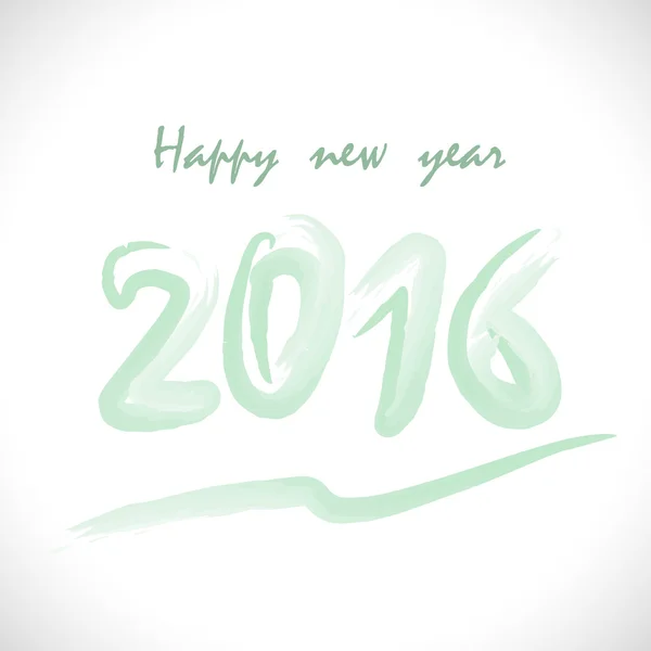 Szczęśliwego nowego roku 2016.Greeting karty projektu. Party plakat, pozdrowienia — Wektor stockowy