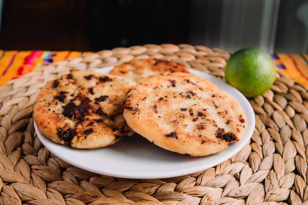 Gorditas Chicharron Buñuelo Tradicional Ciudad México Fotos De Stock