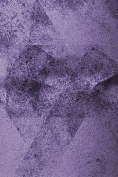 Soyut tuhaf efektli leylak arkaplan, parçalanmış kağıt üzerinde soyut desen