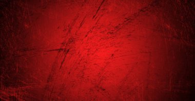 Gradyan ve grunge efektli soyut kırmızı arkaplan