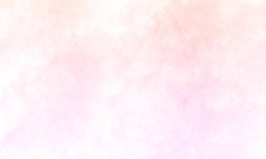 Pembeden turuncuya değişen gradyanı olan soyut pastel suluboya arkaplan