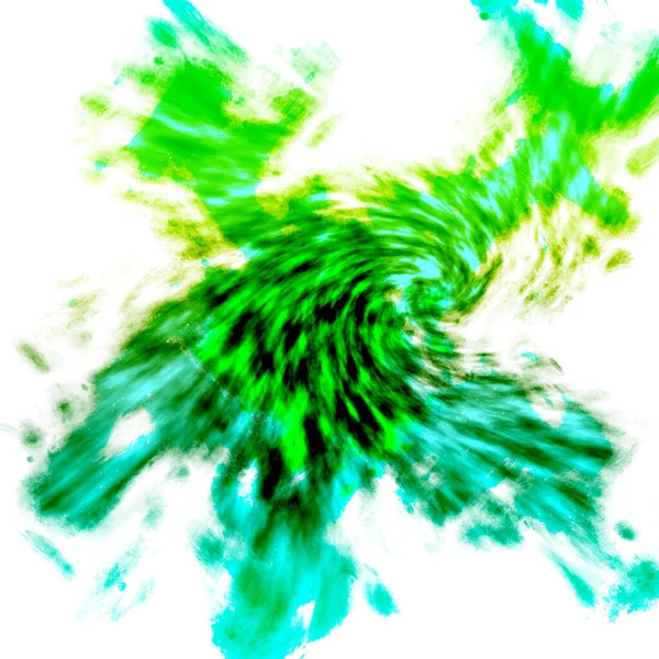 抽象的な背景と緑の色合いの波が — ストック写真