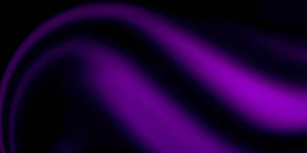 Black Background Blurry Curved Purple Rays — Stock Photo, Image