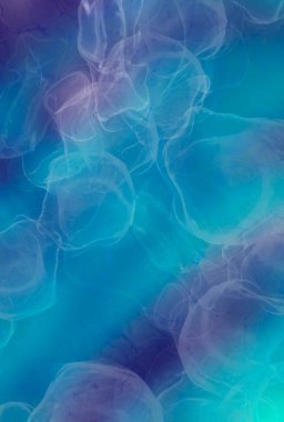 dumanlı soyut mavi arkaplan